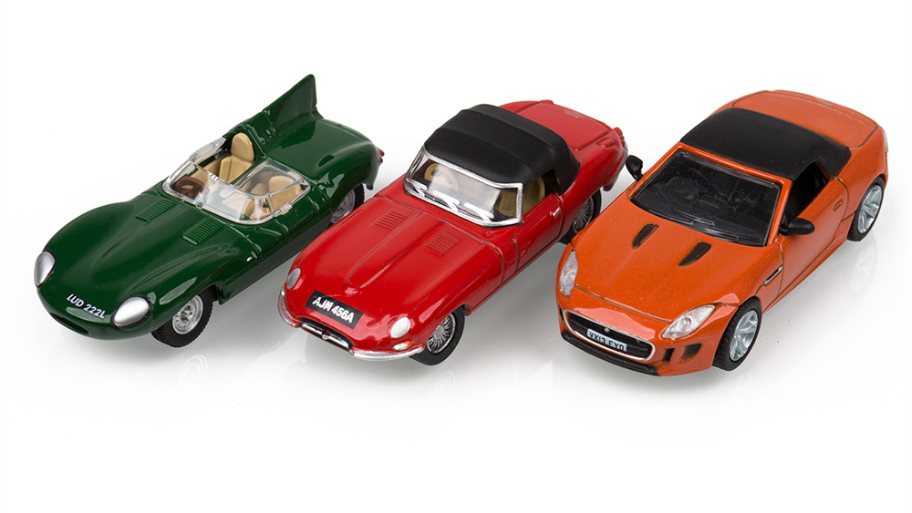 طقم من 3 نماذج مصغرة بمقياس 1:76