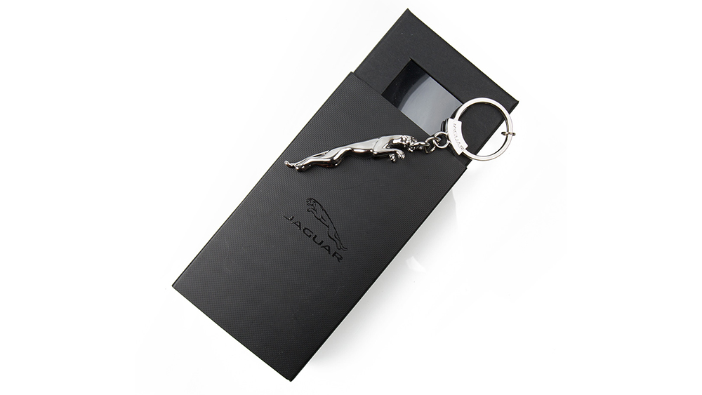 Leaper Keyring - Silver | Jaguar Collections