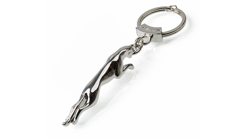 Leaper Keyring - Silver | Jaguar Collections