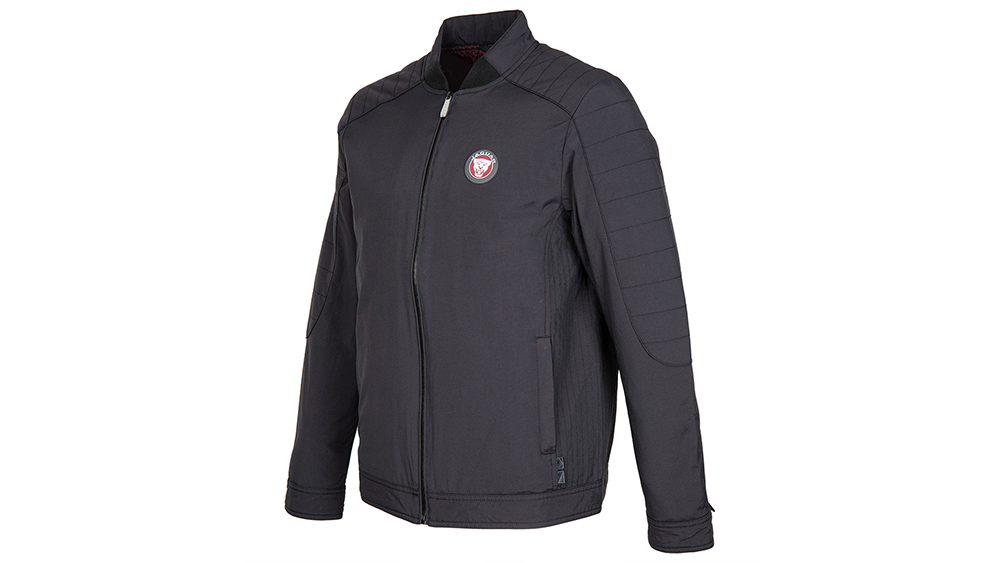 جاكيت السائق العصري للرجال - أسود - Hover Image