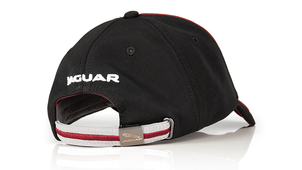 Shop Jaguar Growler Graphic Cap - Black in UAE