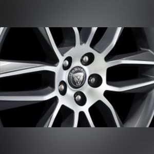 Jaguar Carbon Fibre Wheel Centre Badge